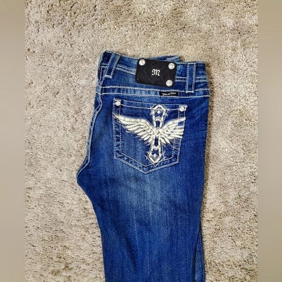 Miss me embellish pocket denim jeans - Picture 1 of 3